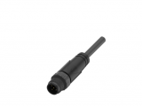 精奇M12針式預(yù)注連接器EAPM4-2/C00/HBK
